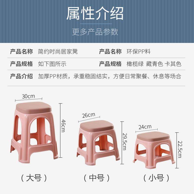 塑料矮凳十大排名,塑料凳子用的是什么材料