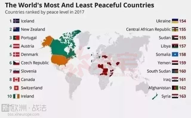 世界上哪个地区最和平恭喜！2024年《全球和平指数排行榜》，马来西亚首次进入全球TOP10！